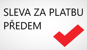 Sleva za platbu předem